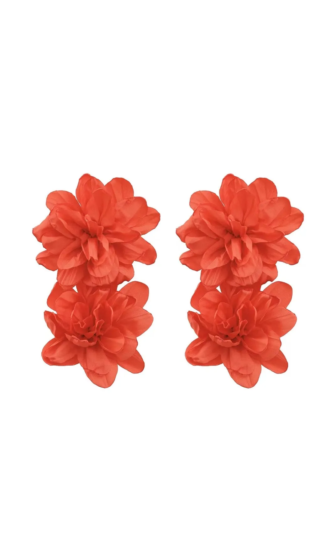 3D FLOWER EARRING Gloria Lanvin