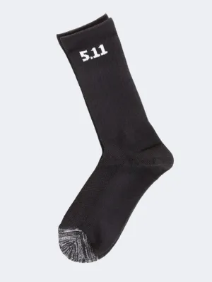 5-11 Brand Unisex Tactical Sock 50078-019 5.11 3-Pack 6&#39;&#39; Black