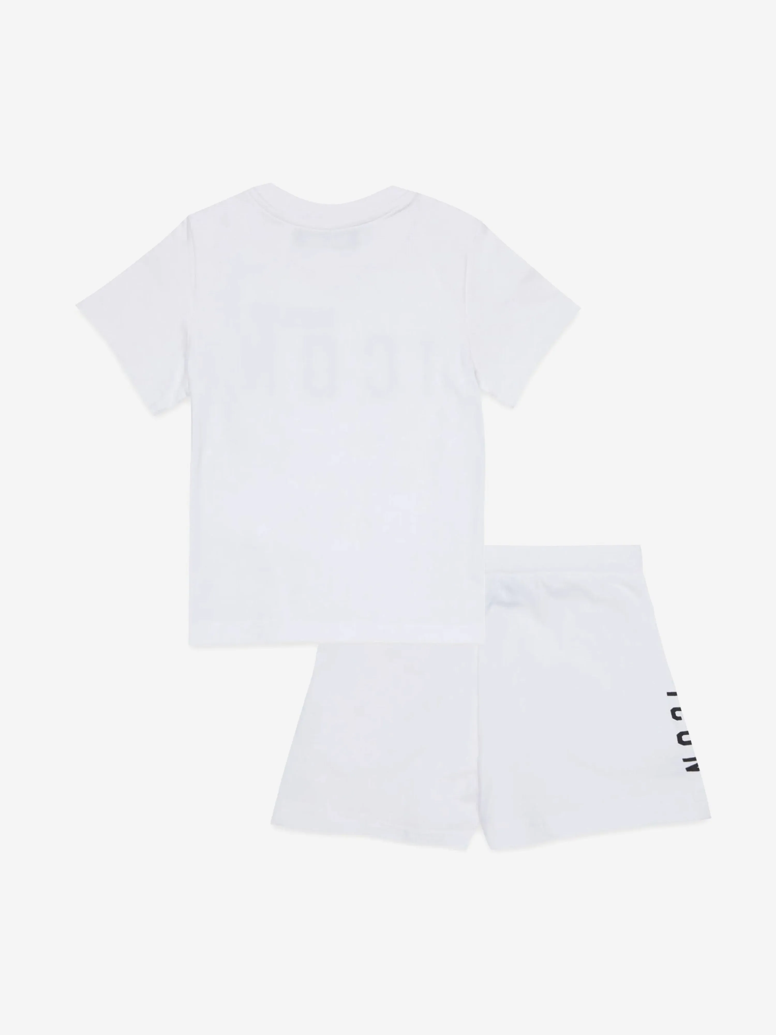 Baby Icon Short Pyjama Set in White