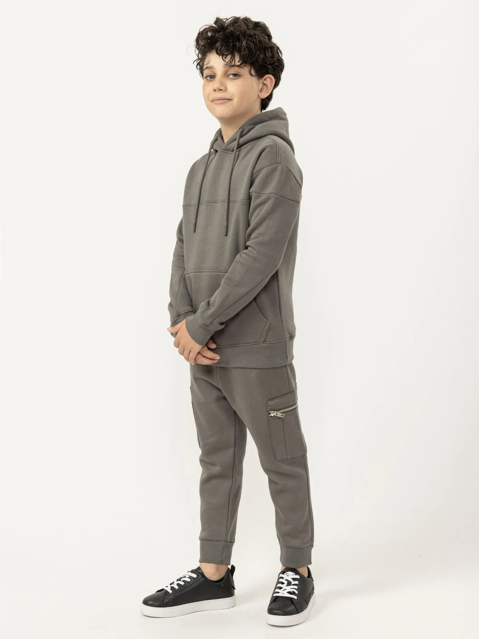 BASIC HOODIE SET TOP