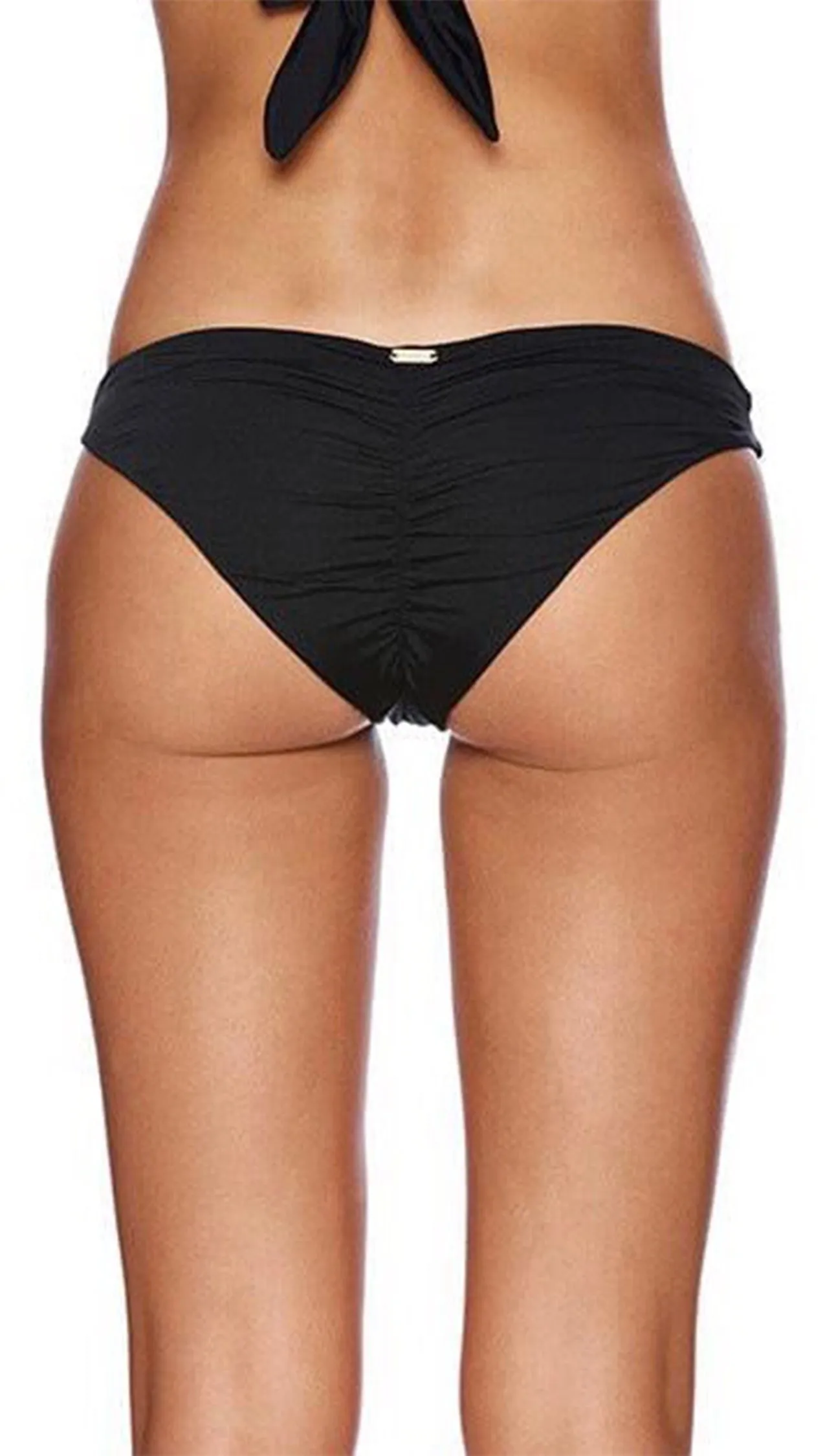 Beach Bunny Kennedy Skimpy Bottom Black
