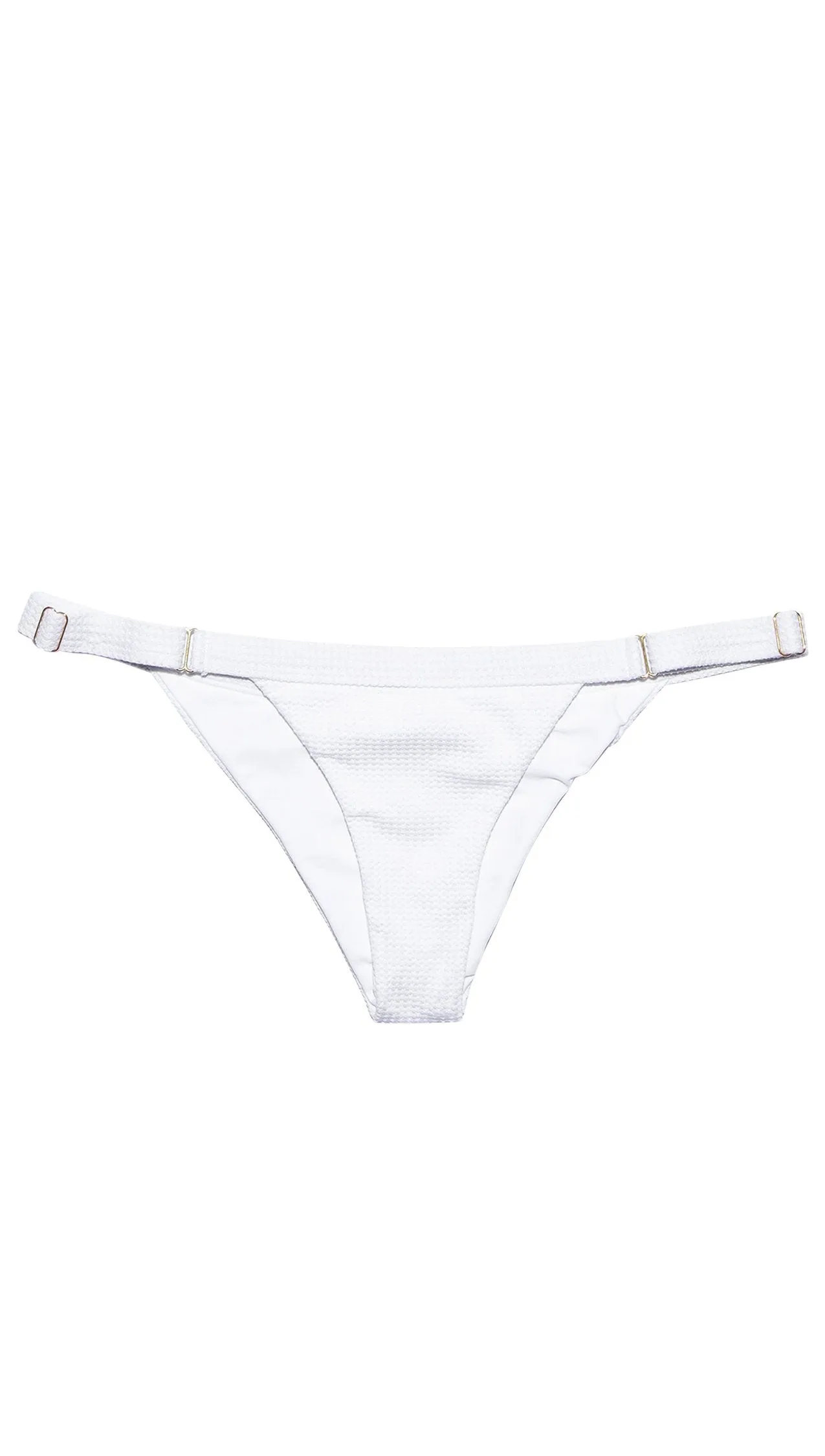 Beach Bunny Swim Reese Skimpy Bottom White