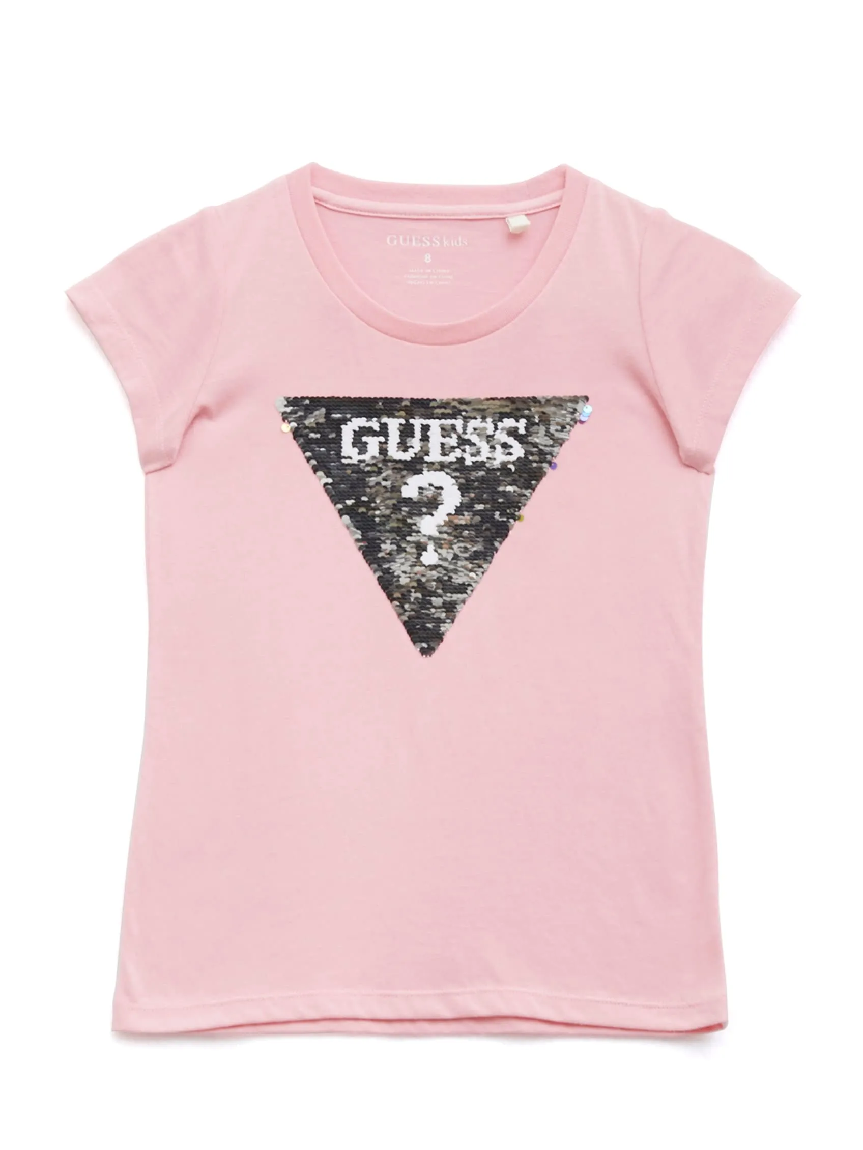Beatrix Reversible Sequin Logo Tee (7-16)