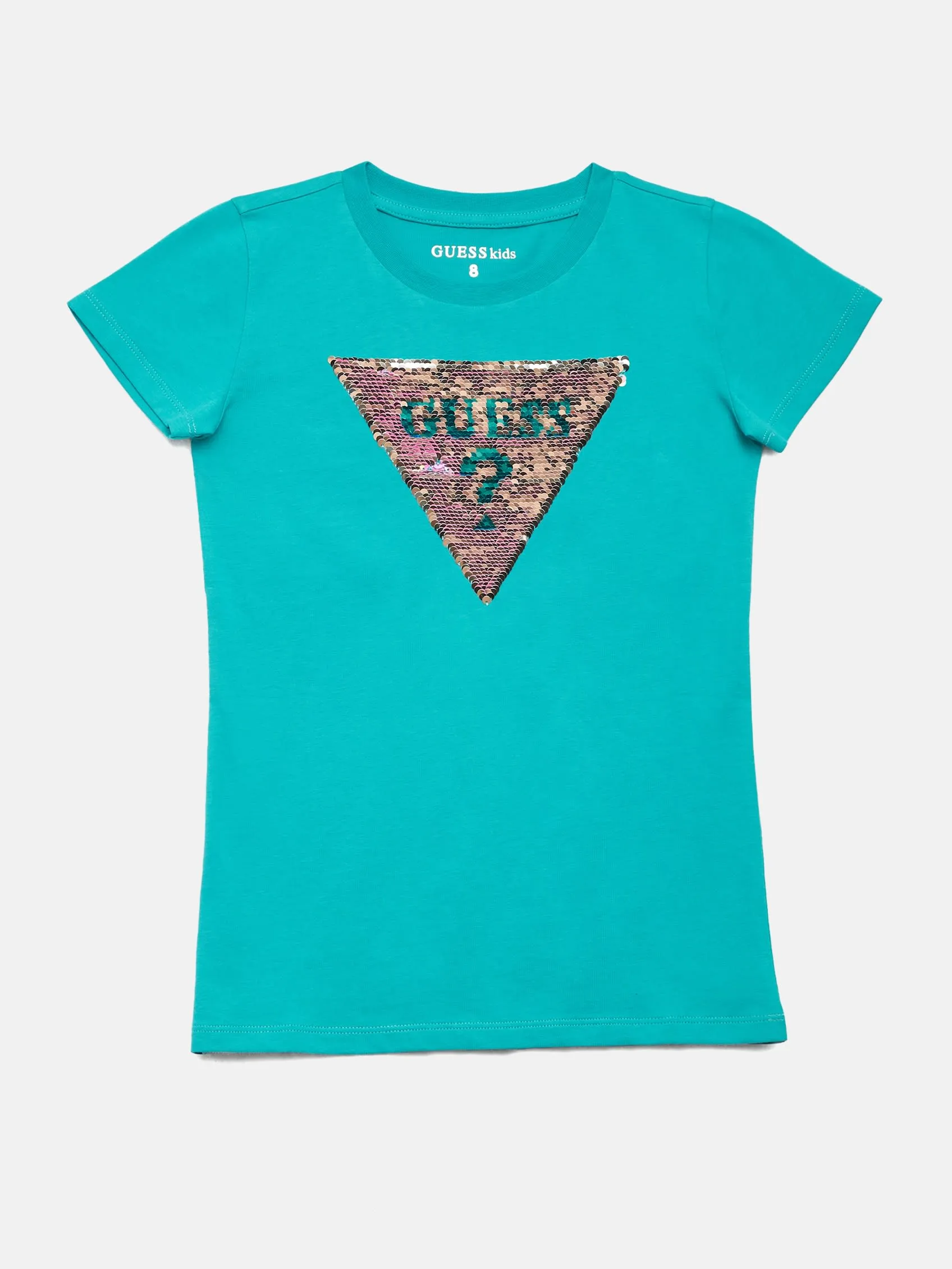 Beatrix Reversible Sequin Logo Tee (7-16)