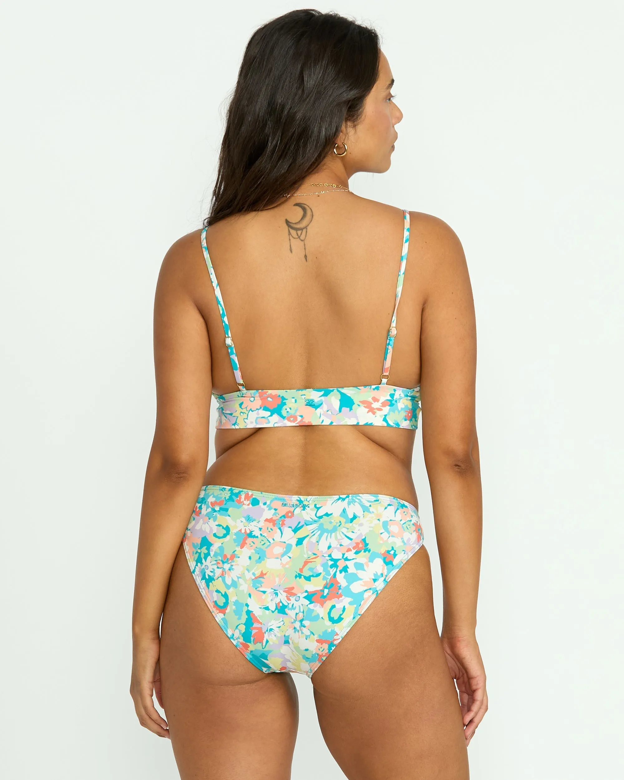 Bella Costa Vneck Cami Tank Bikini Top - Multi Billabong