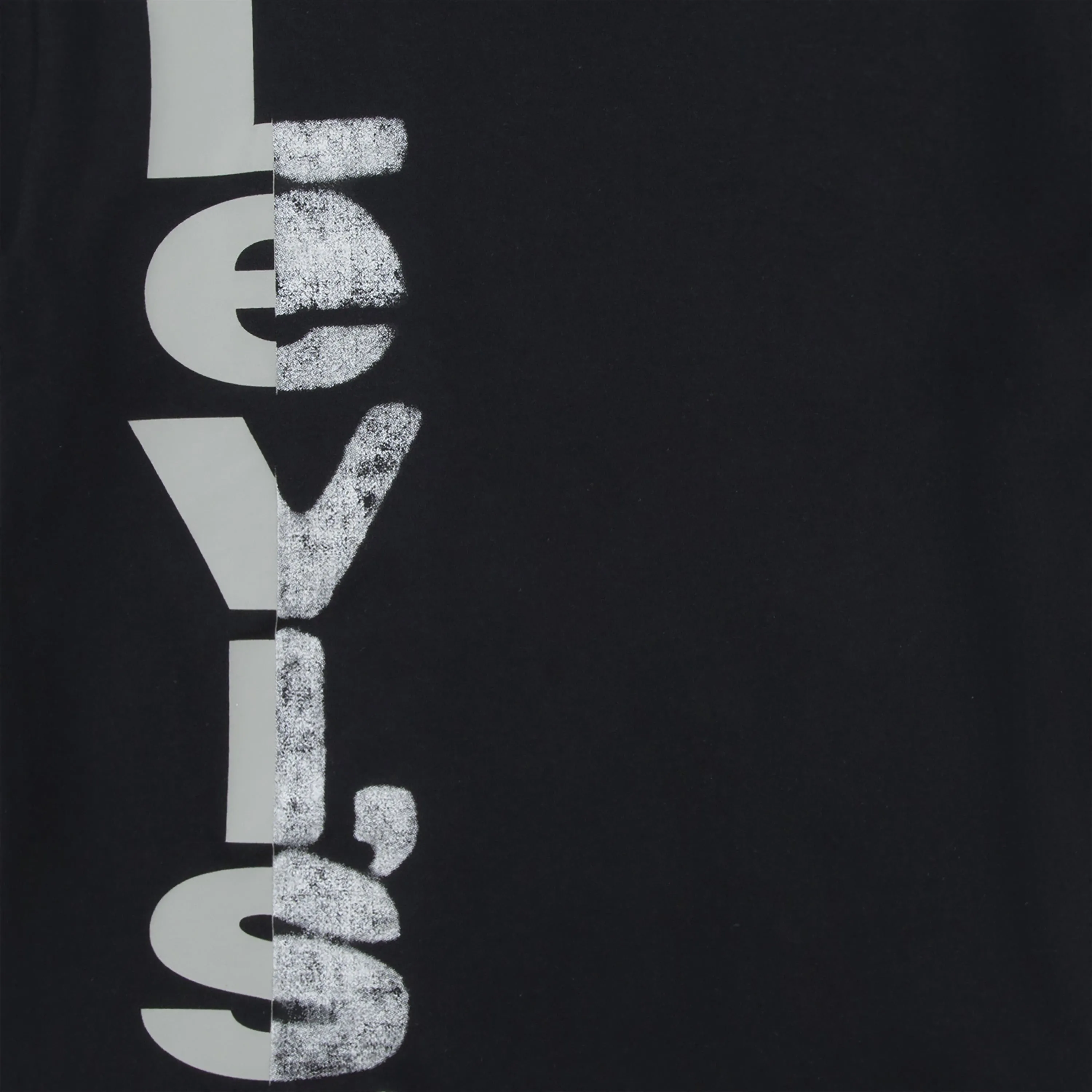 Black Side Logo T-Shirt