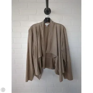 Blazer By Christopher And Banks In Tan, Size: Xl