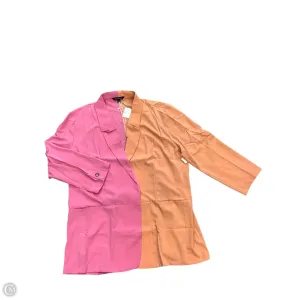 Blazer By Davi & Dani In Orange & Pink, Size: 3x