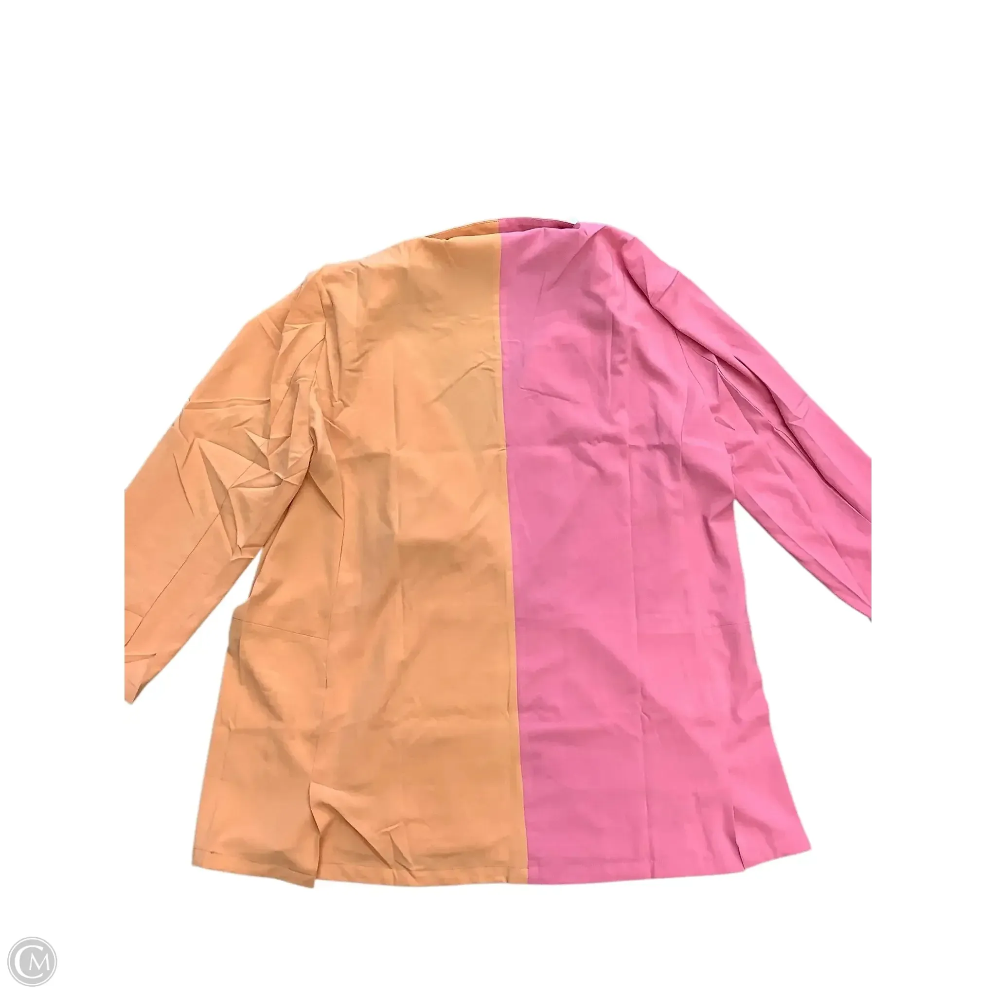 Blazer By Davi & Dani In Orange & Pink, Size: 3x