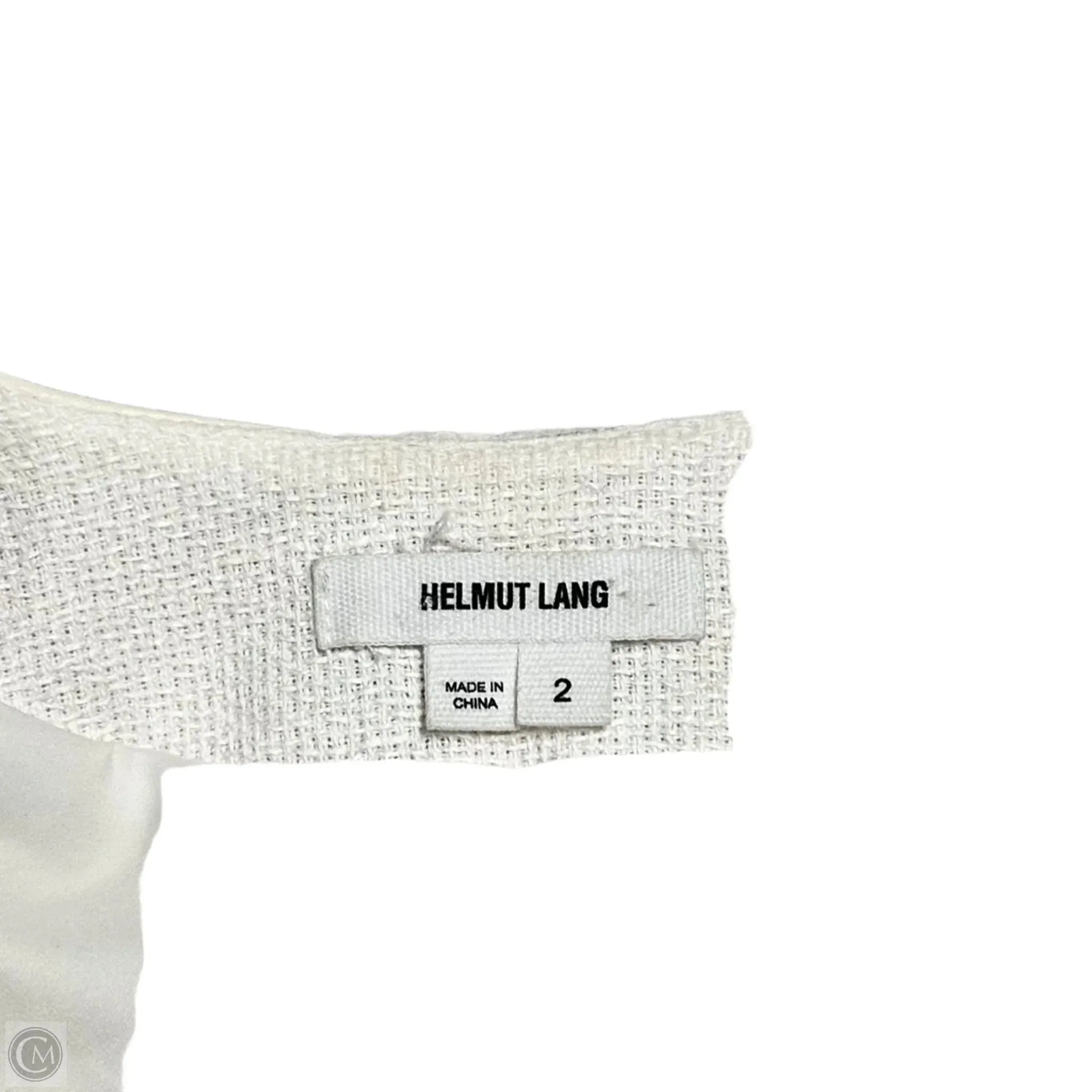 Blazer By Helmut Lang In Cream, Size: Xs