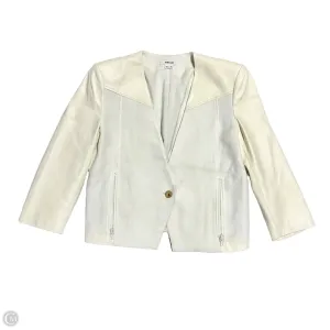 Blazer By Helmut Lang In Cream, Size: Xs