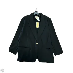 Blazer By Michael By Michael Kors In Black, Size: 3x