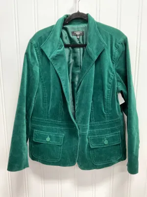 Blazer By Talbots In Green, Size:1X