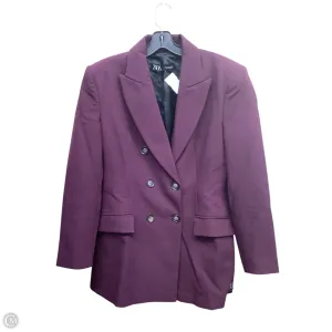 Blazer By Zara In Purple, Size: L