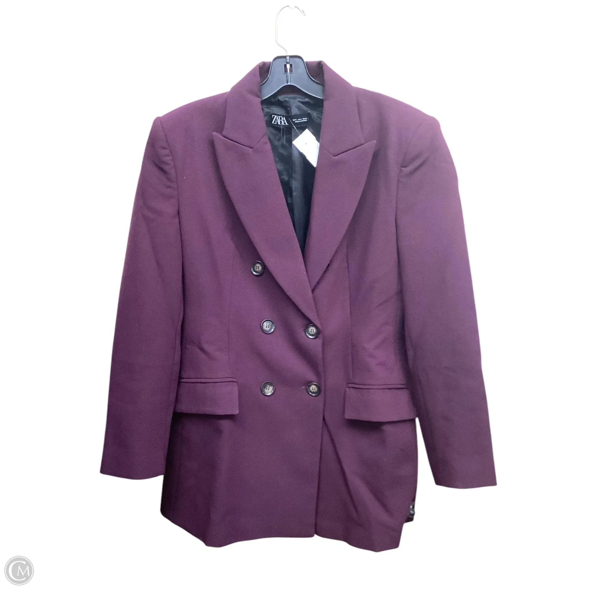 Blazer By Zara In Purple, Size: L