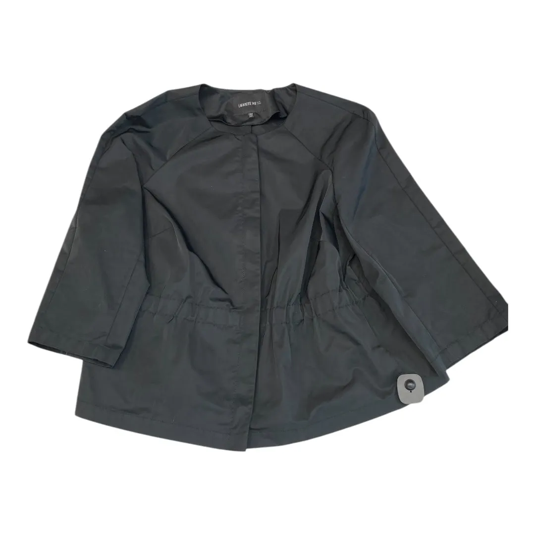 Blazer Designer By Lafayette 148 In Black, Size:18