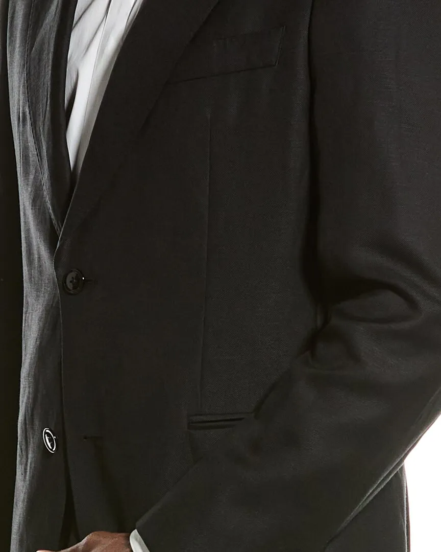 BOSS Hugo Boss 2pc Wool & Linen-Blend Slim Fit