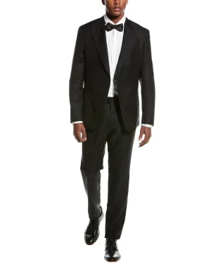 BOSS Hugo Boss 2pc Wool & Linen-Blend Slim Fit