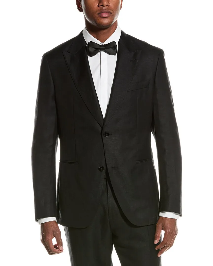 BOSS Hugo Boss 2pc Wool & Linen-Blend Slim Fit