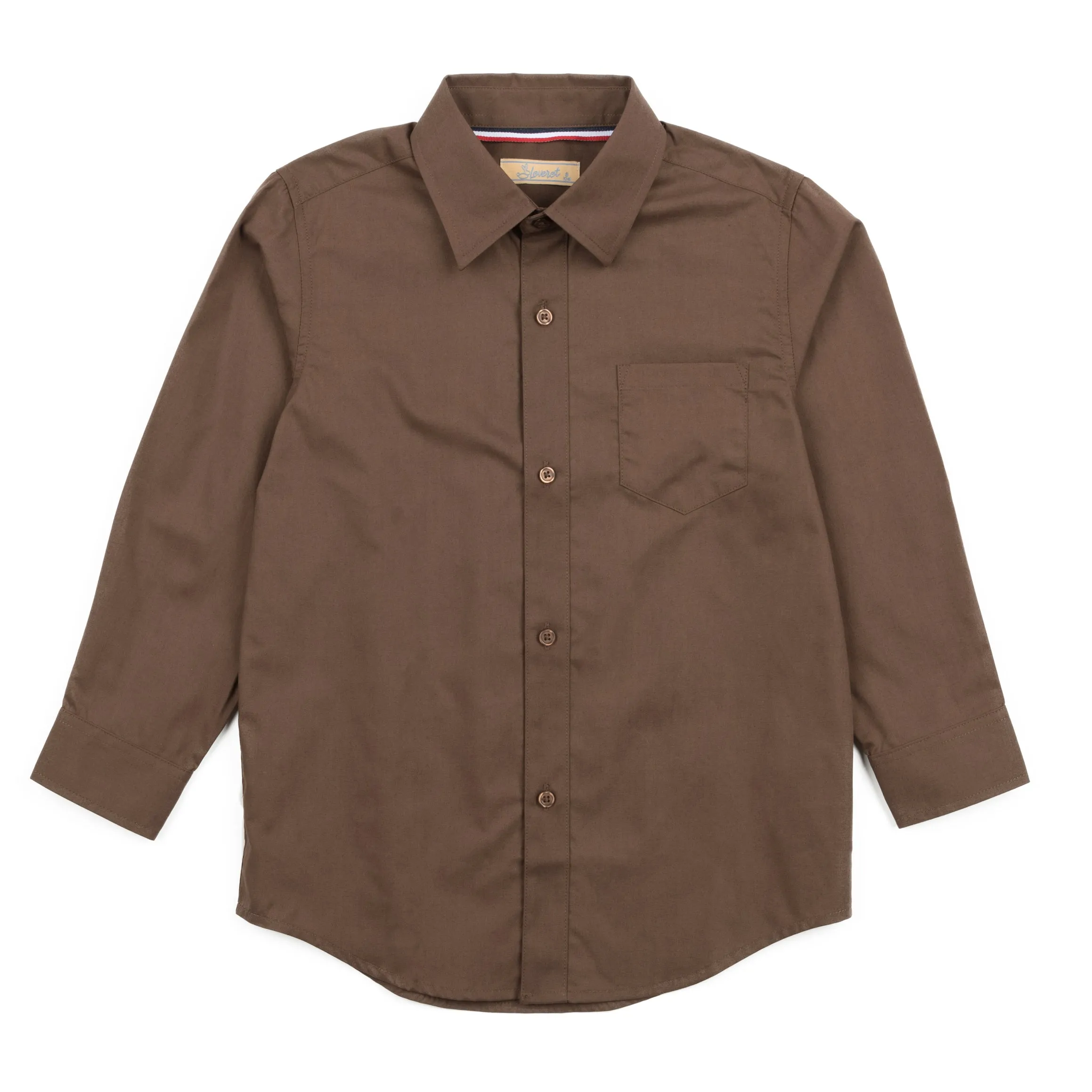 Boys Long Sleeve Dress Shirt