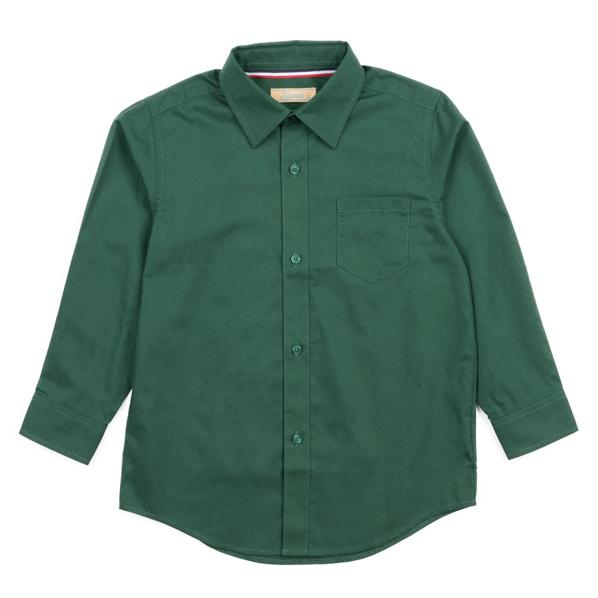 Boys Long Sleeve Dress Shirt