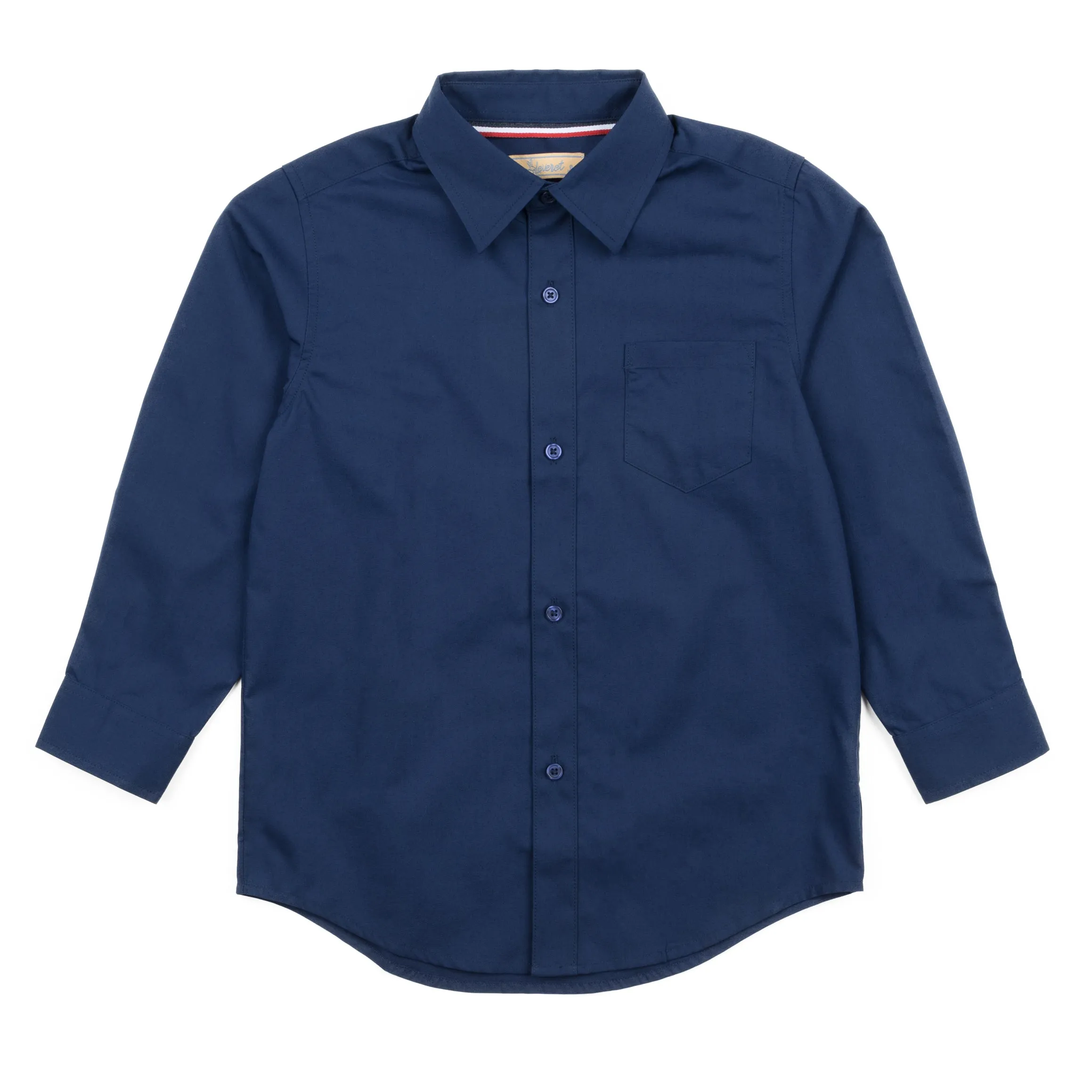 Boys Long Sleeve Dress Shirt
