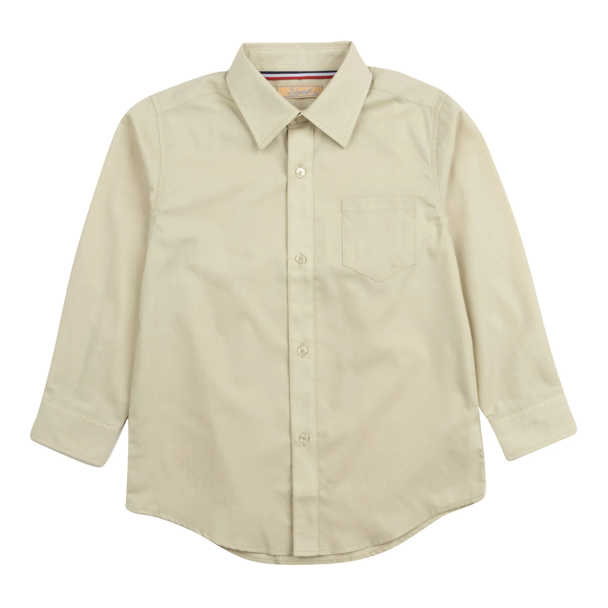 Boys Long Sleeve Dress Shirt