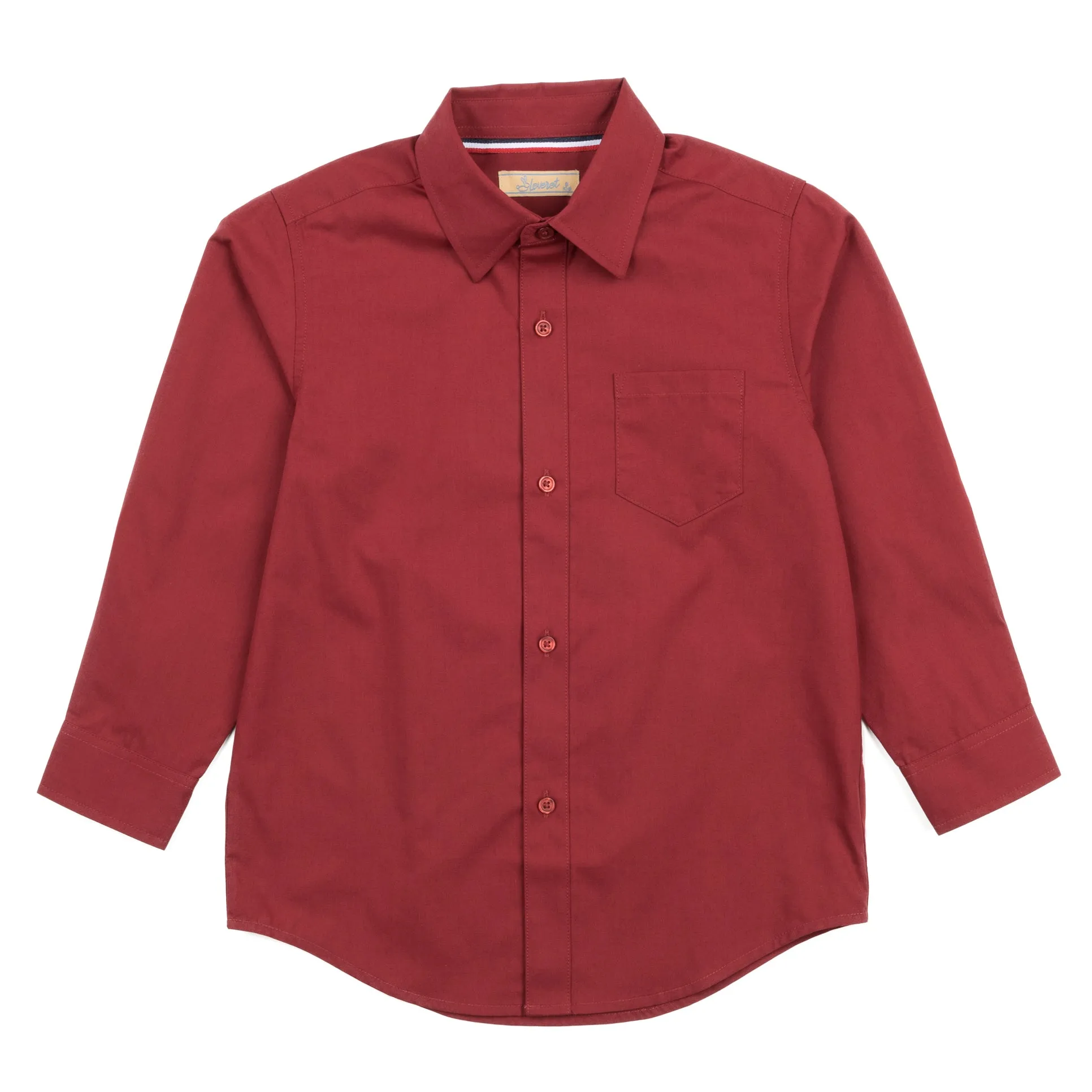 Boys Long Sleeve Dress Shirt