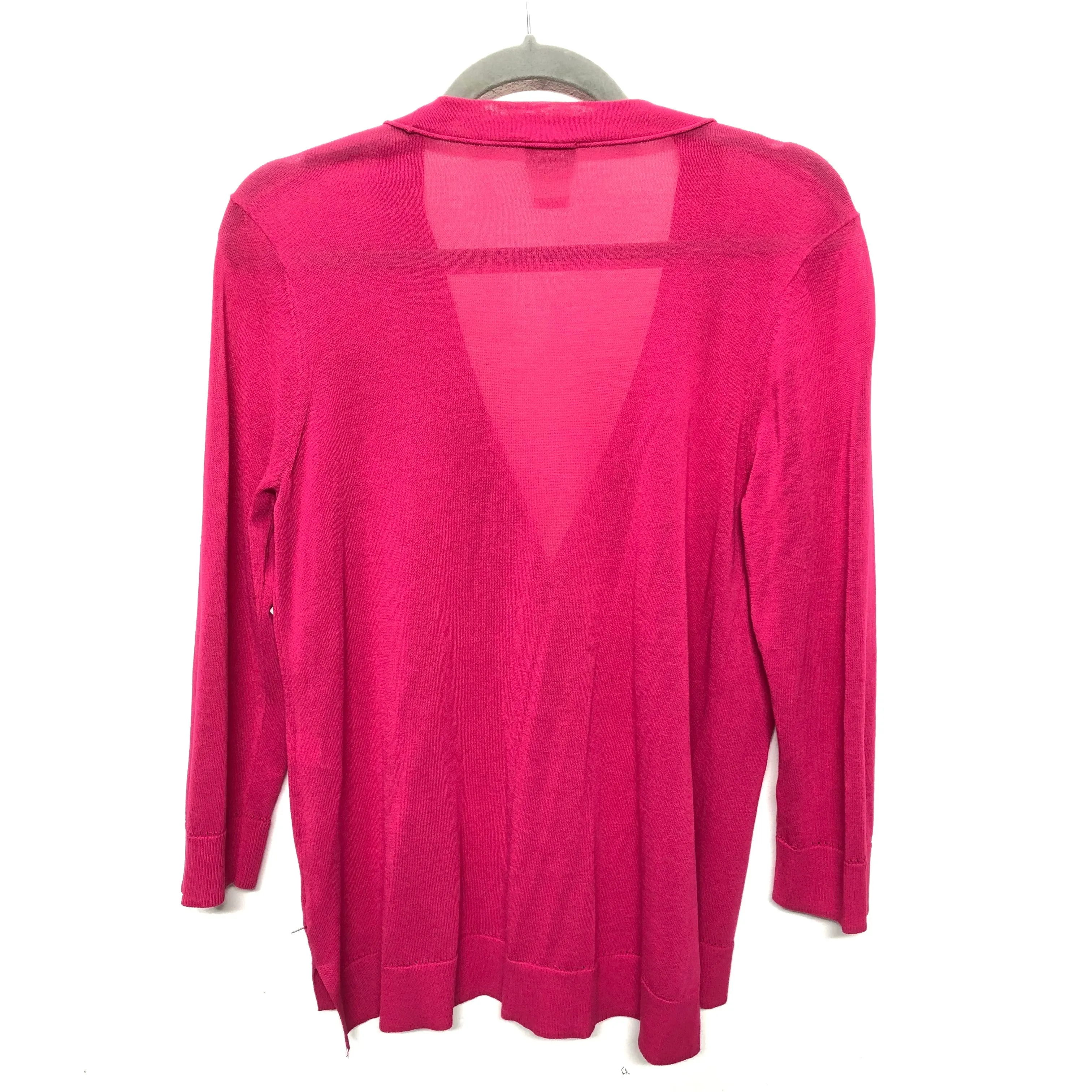 Cardigan By Chicos In Pink, Size:0