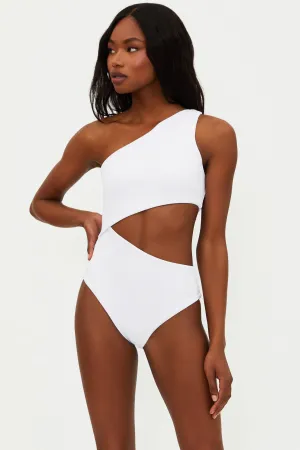 Celine One Piece White Beach Riot