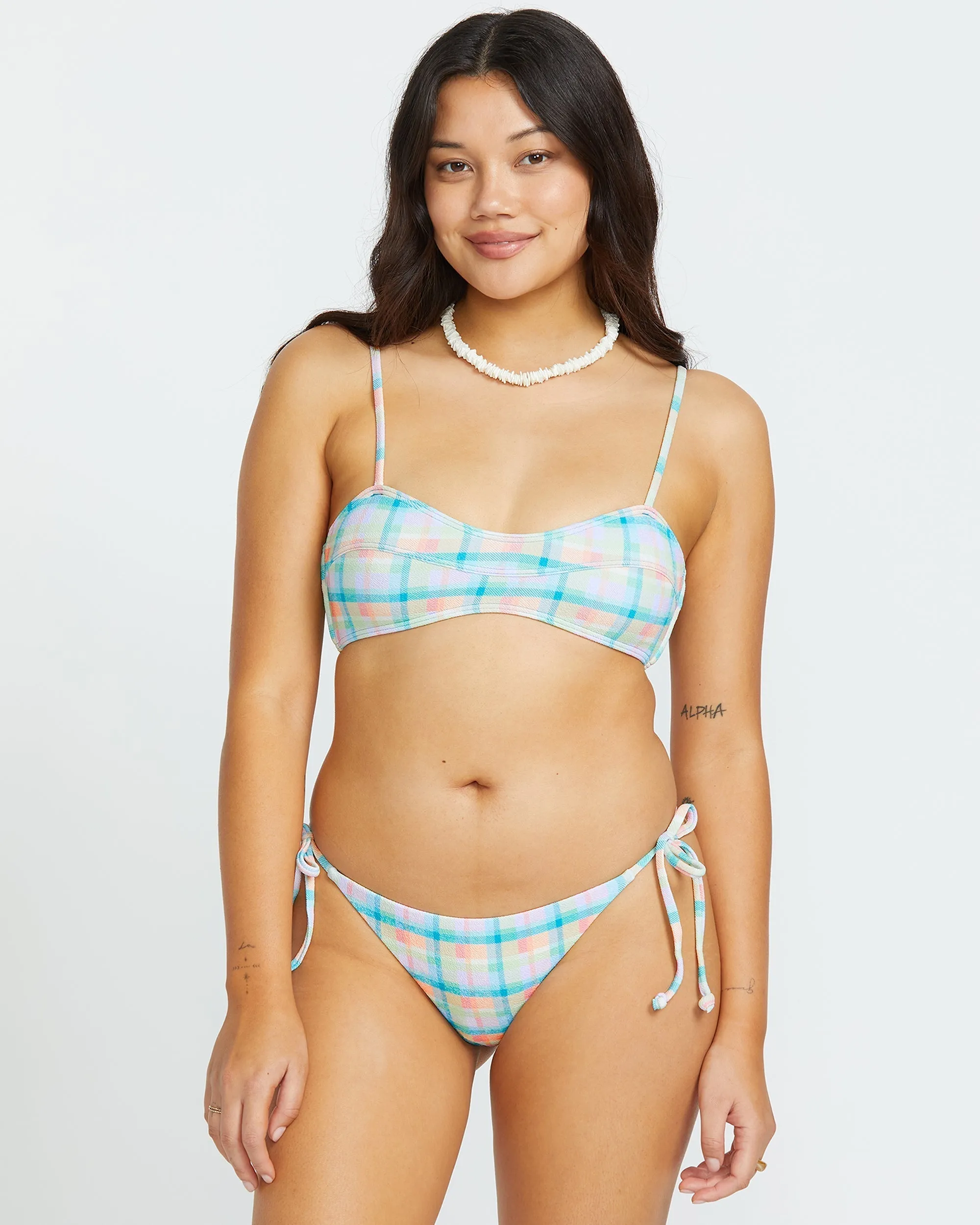Check The Waves Eve Bralette Bikini Top - Multi Billabong