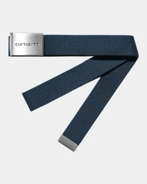Clip Belt Chrome | Ink Carhartt WIP