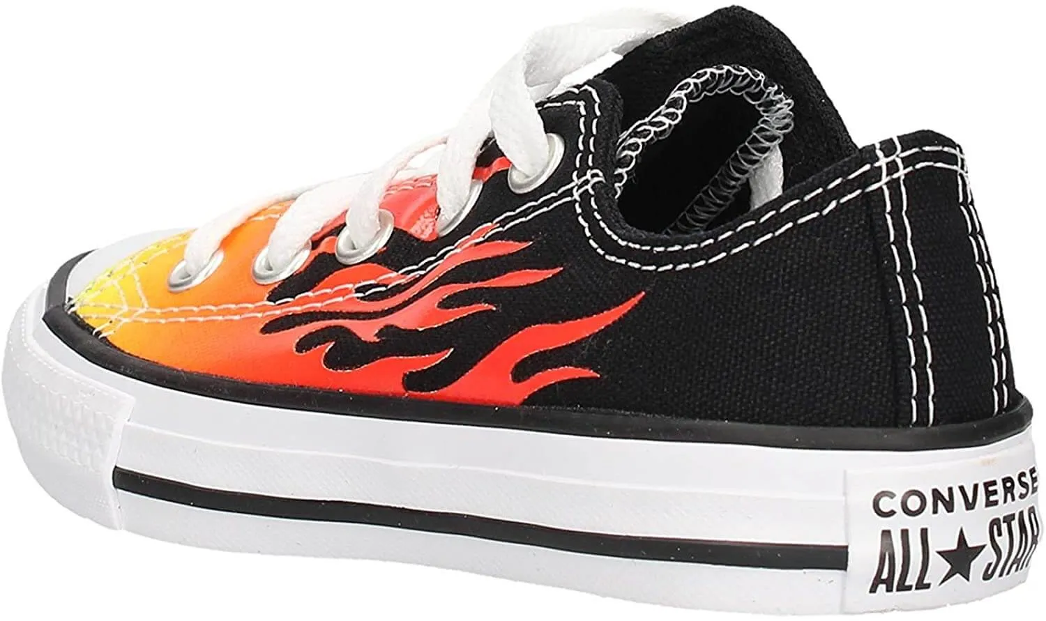 Converse Chuck Taylor All Star OX Kids' Black Textile Low Sneakers