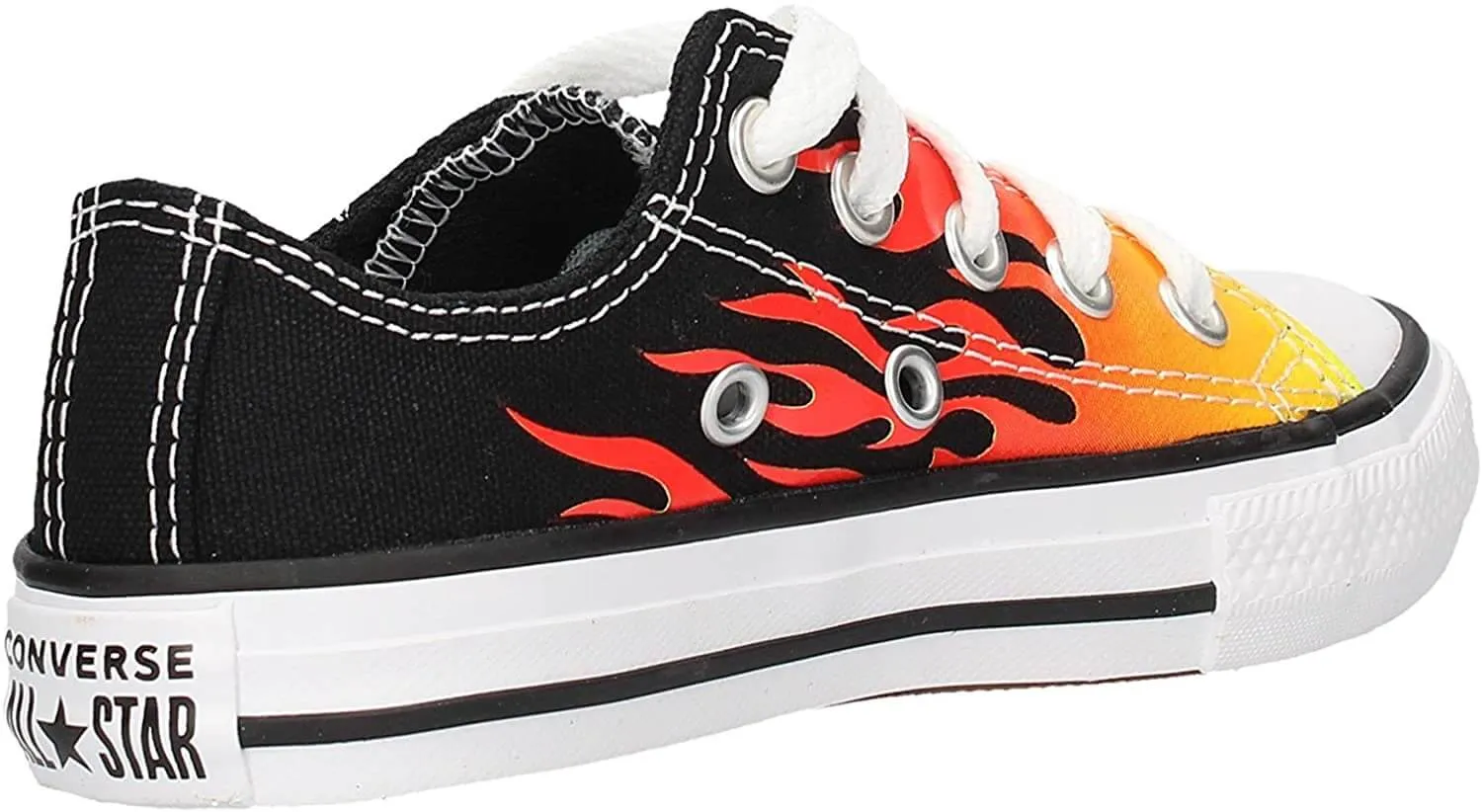 Converse Chuck Taylor All Star OX Kids' Black Textile Low Sneakers