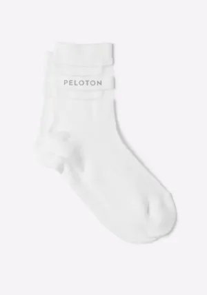 Cotton Mesh Stripe Crew Sock