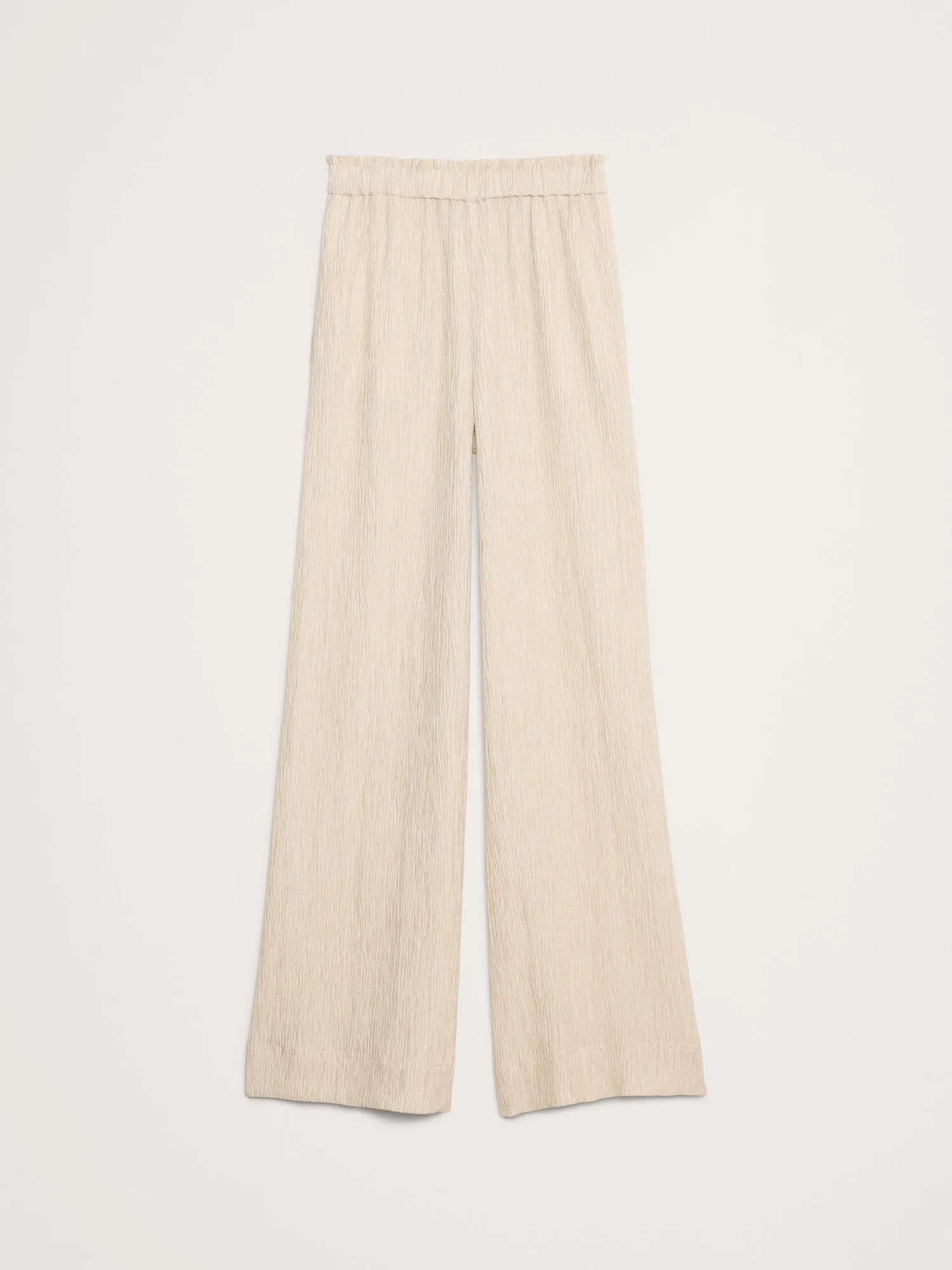 Crinkle Crepe Pull-On Pant Banana Republic