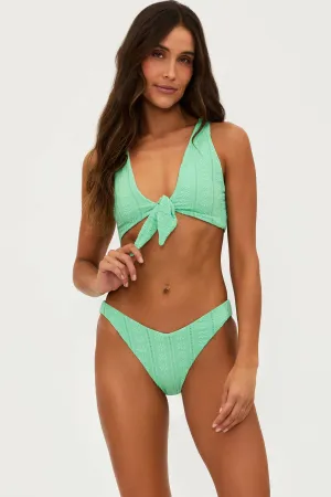 Dallas Top Sage Bloom Jacquard Beach Riot