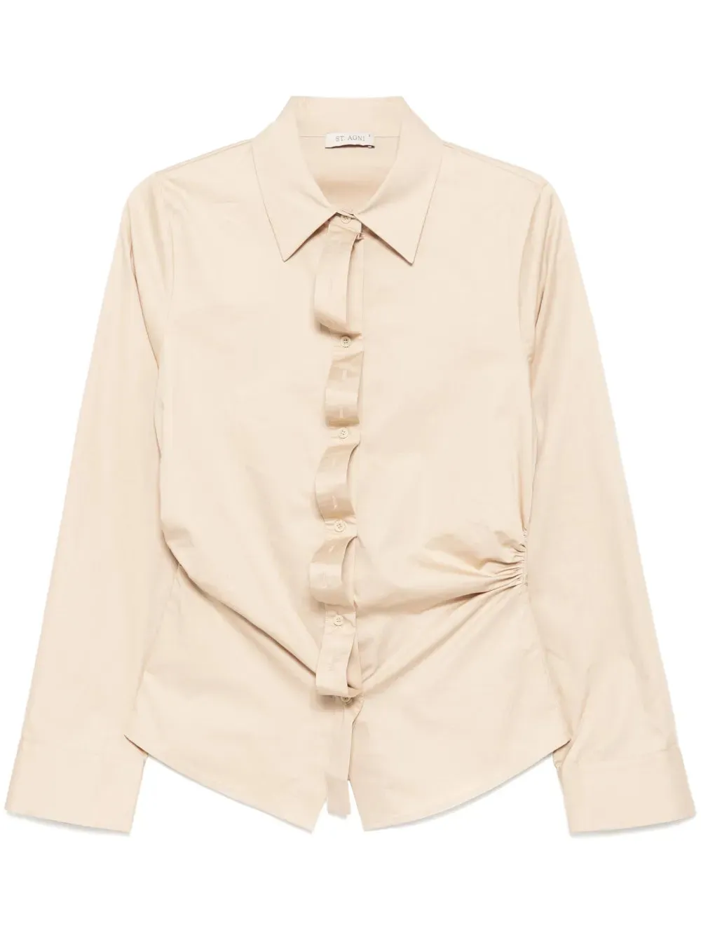 Deconstructed Shirt in Champagne