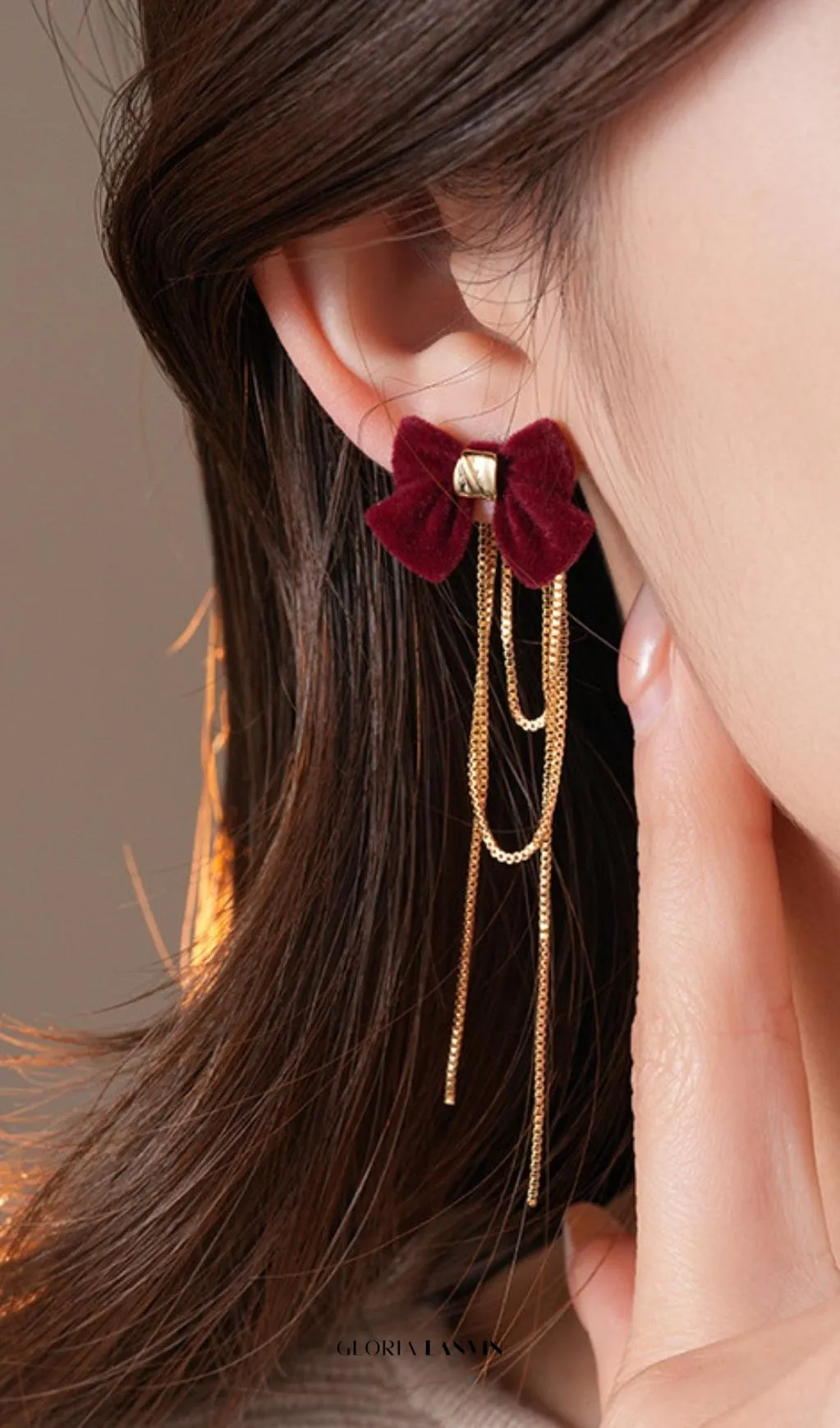 Dee Bow Earrings Gloria Lanvin