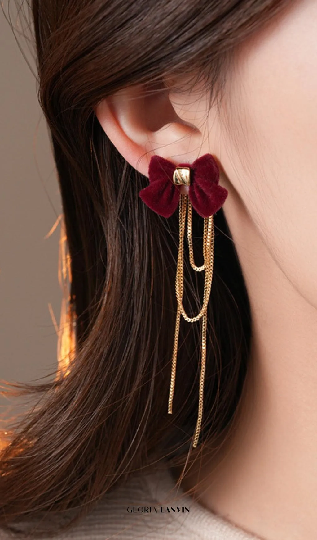 Dee Bow Earrings Gloria Lanvin
