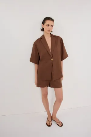 Dissh CORY FONDANT LINEN SHORT