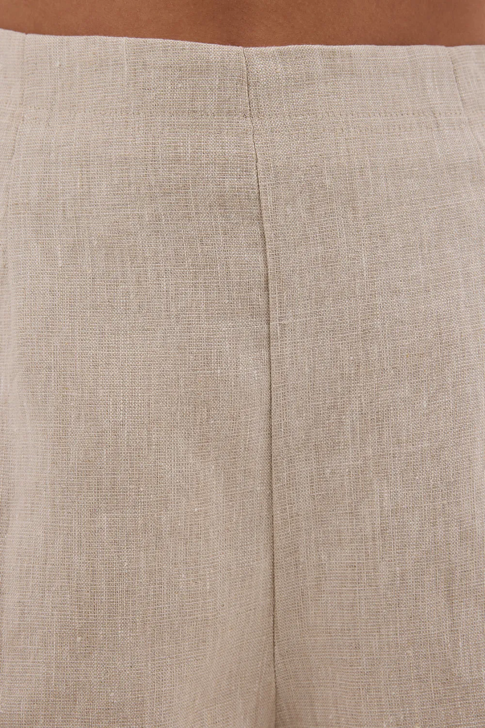 Dissh CORY NATURAL LINEN SHORT