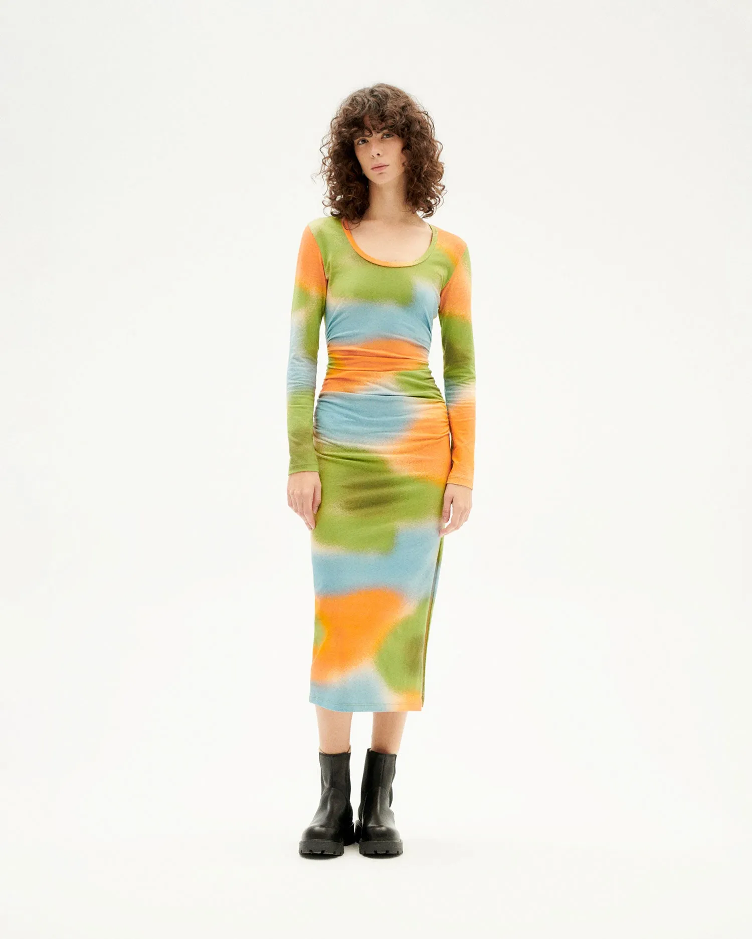 Dust Judith Orange Dress