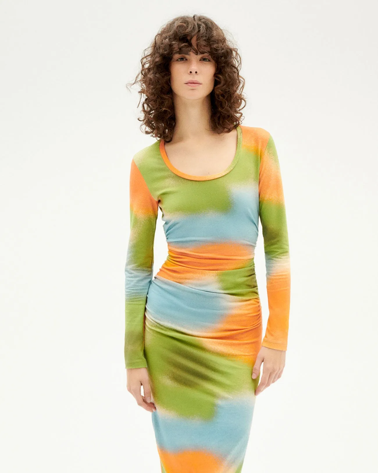Dust Judith Orange Dress
