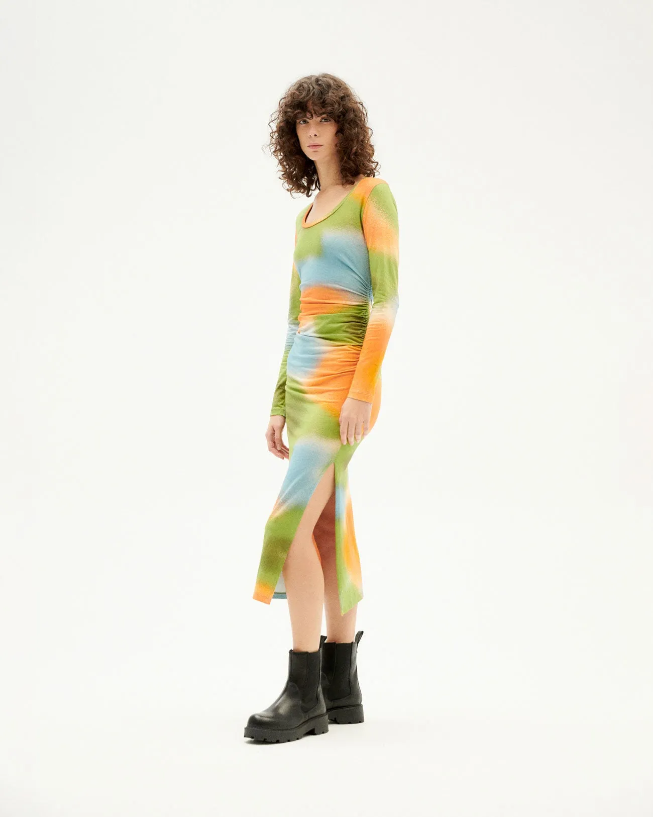 Dust Judith Orange Dress
