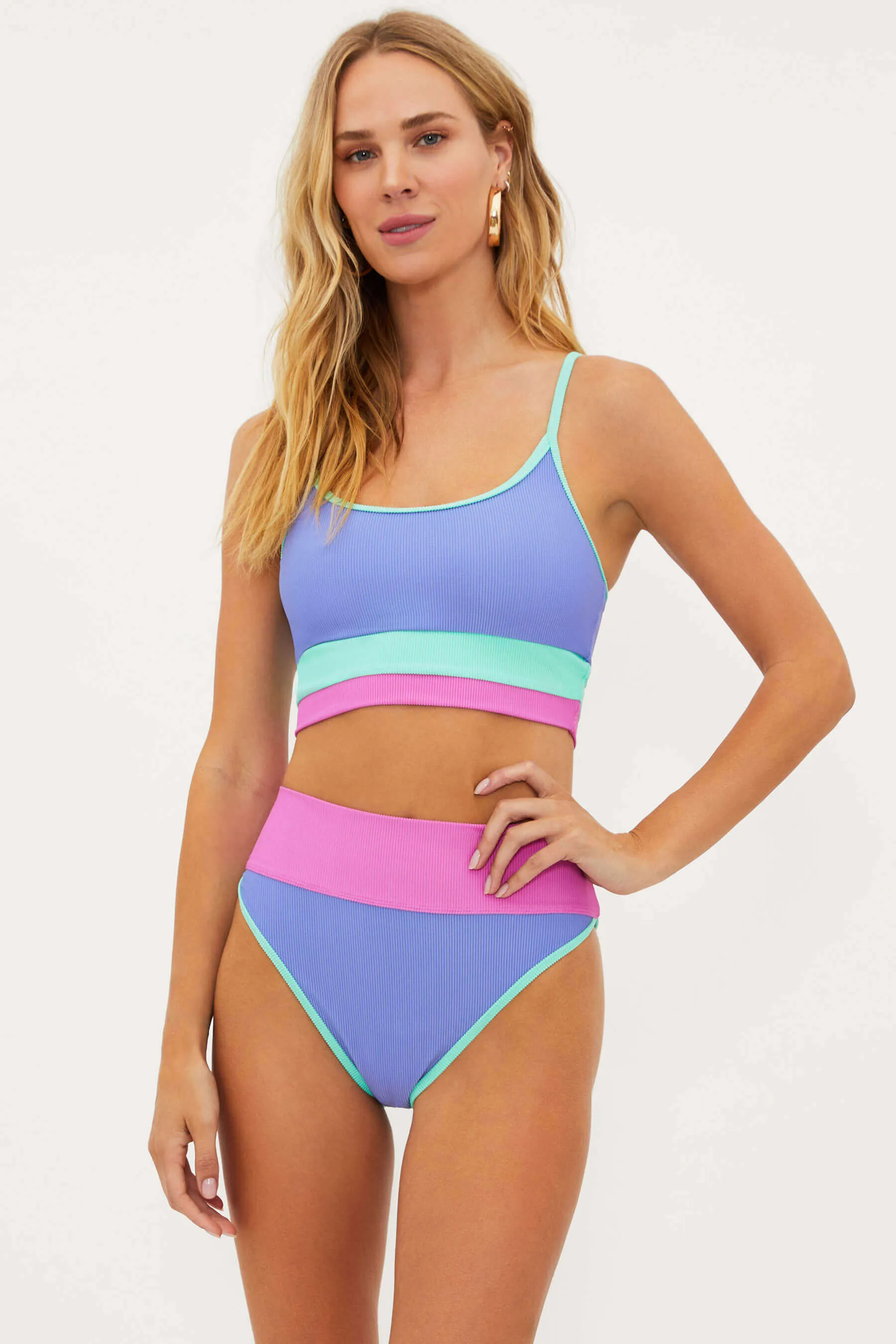 Emmy Bottom High Tide Colorblock Beach Riot