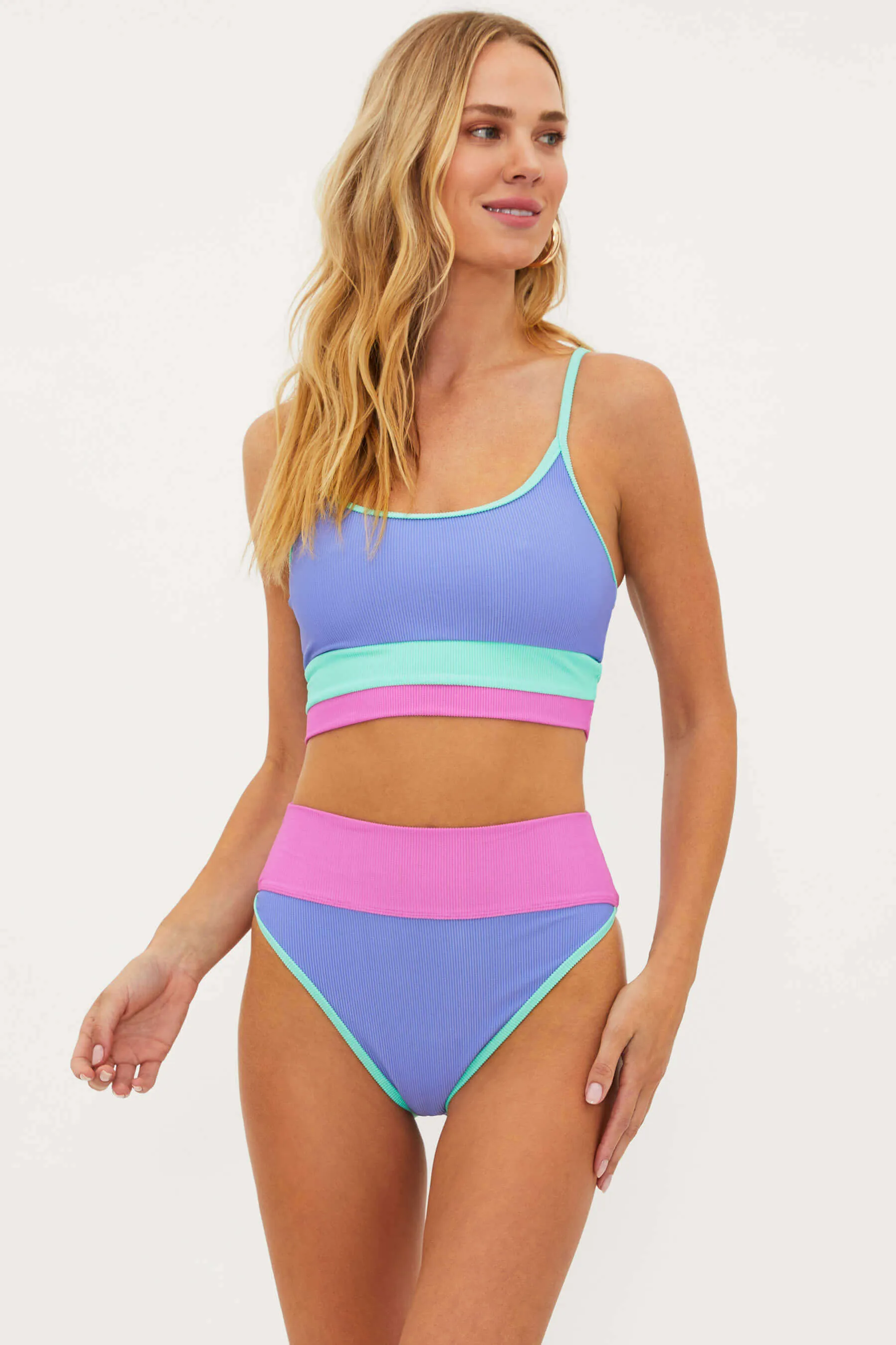 Emmy Bottom High Tide Colorblock Beach Riot