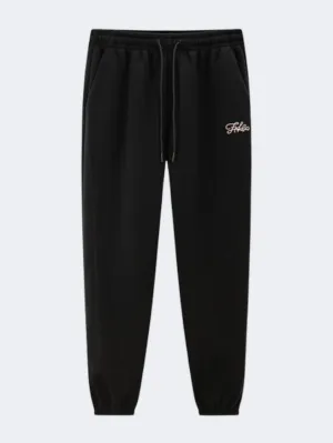 Erke Knitted Cropped Women Training Pant Black