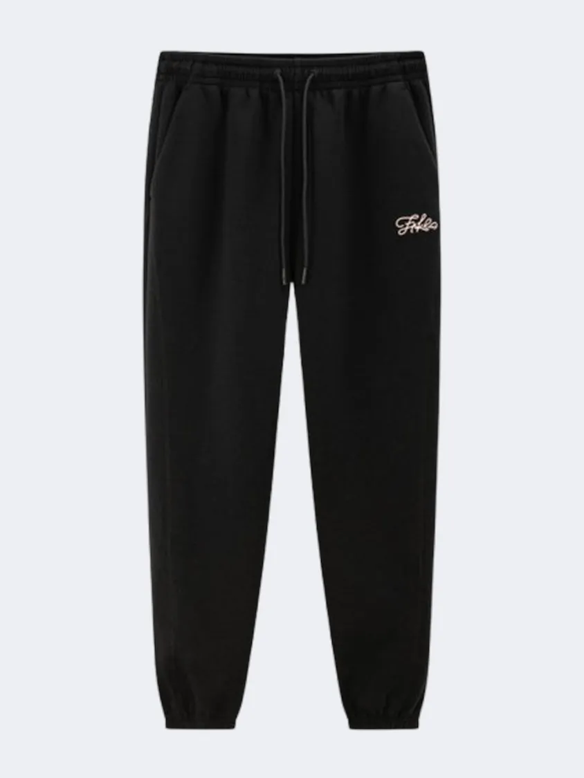 Erke Knitted Cropped Women Training Pant Black