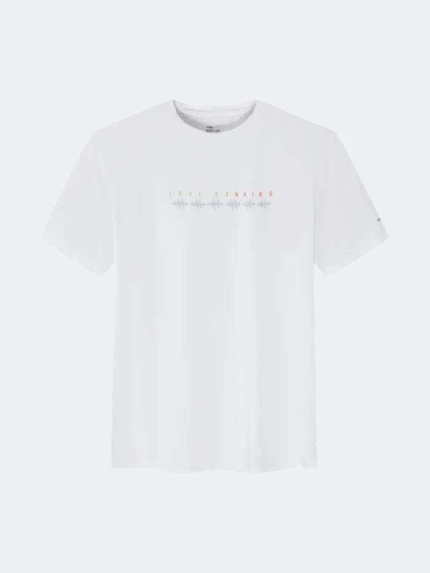 Erke Men Running T-Shirt White